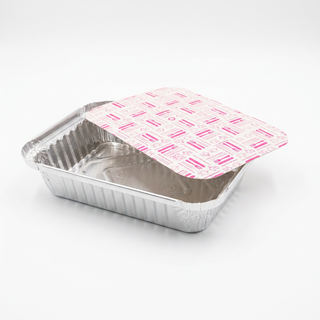 Bandeja aluminio 5590 con tapa