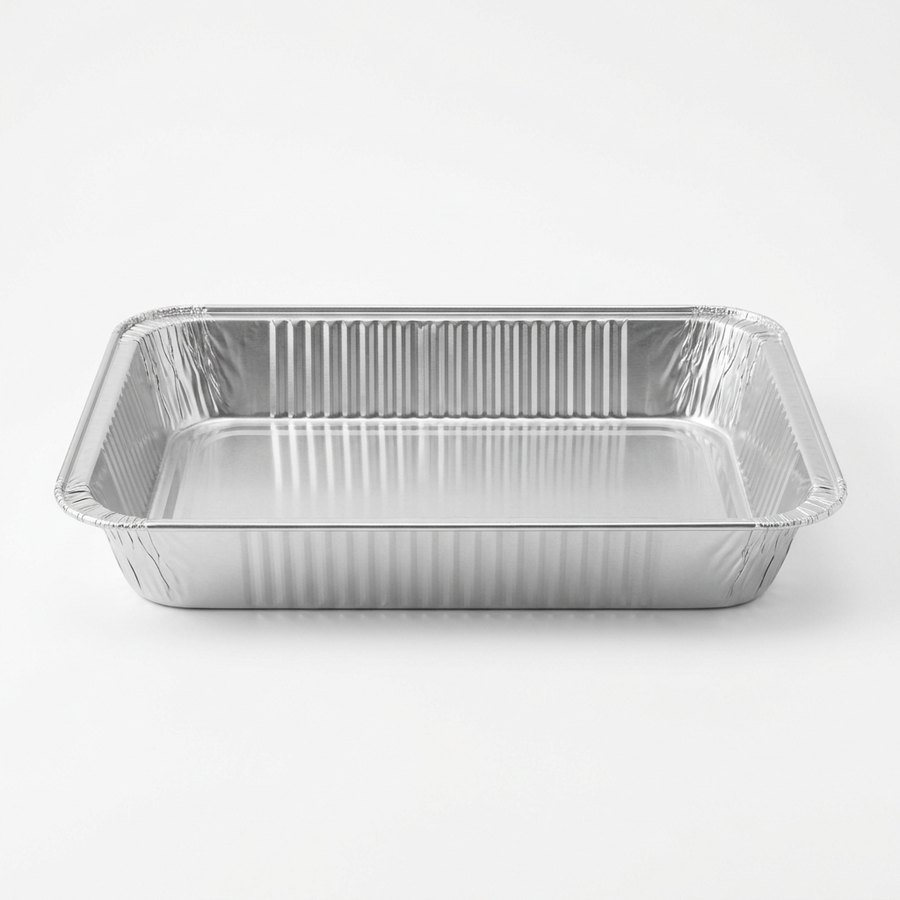 Bandeja aluminio grande 322x262x40 (unidad)