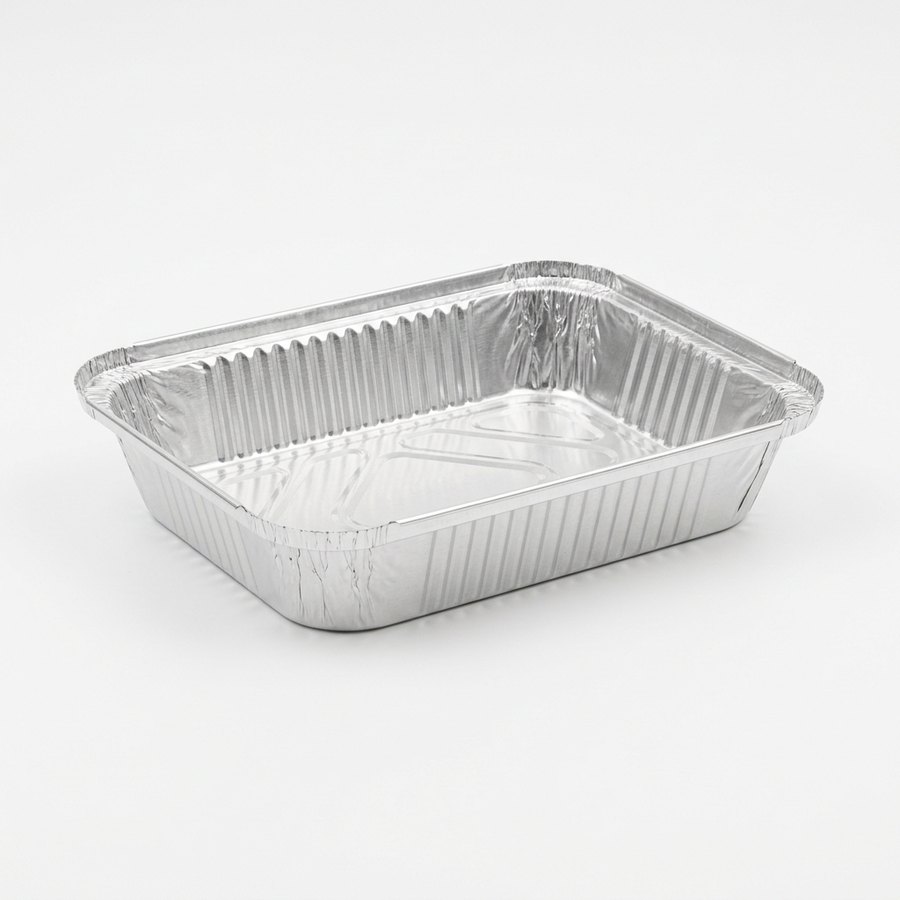Bandeja aluminio sin tapa 4860 paquete de 25 unidades