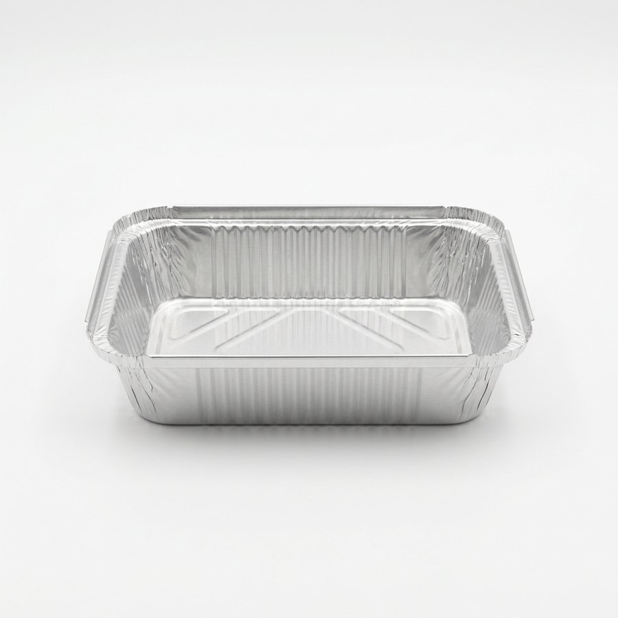 Bandeja aluminio 51500 paquete de 100 unidades sin tapas