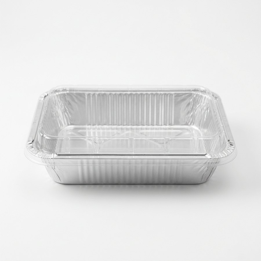Bandeja aluminio 51500 100 + tapa