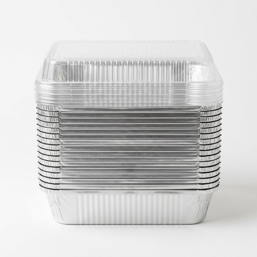 Bandeja aluminio 5590 caja/tapas caja de 1000 unidades
