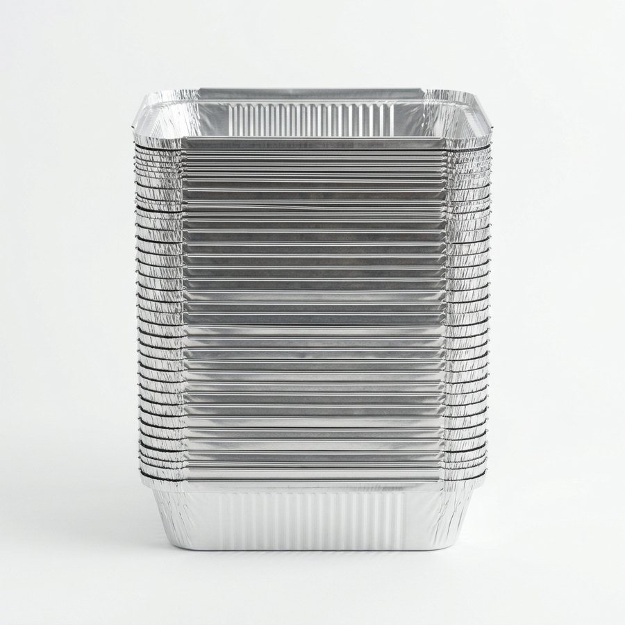 Bandeja aluminio 5590 (paquete de 100 unidades)