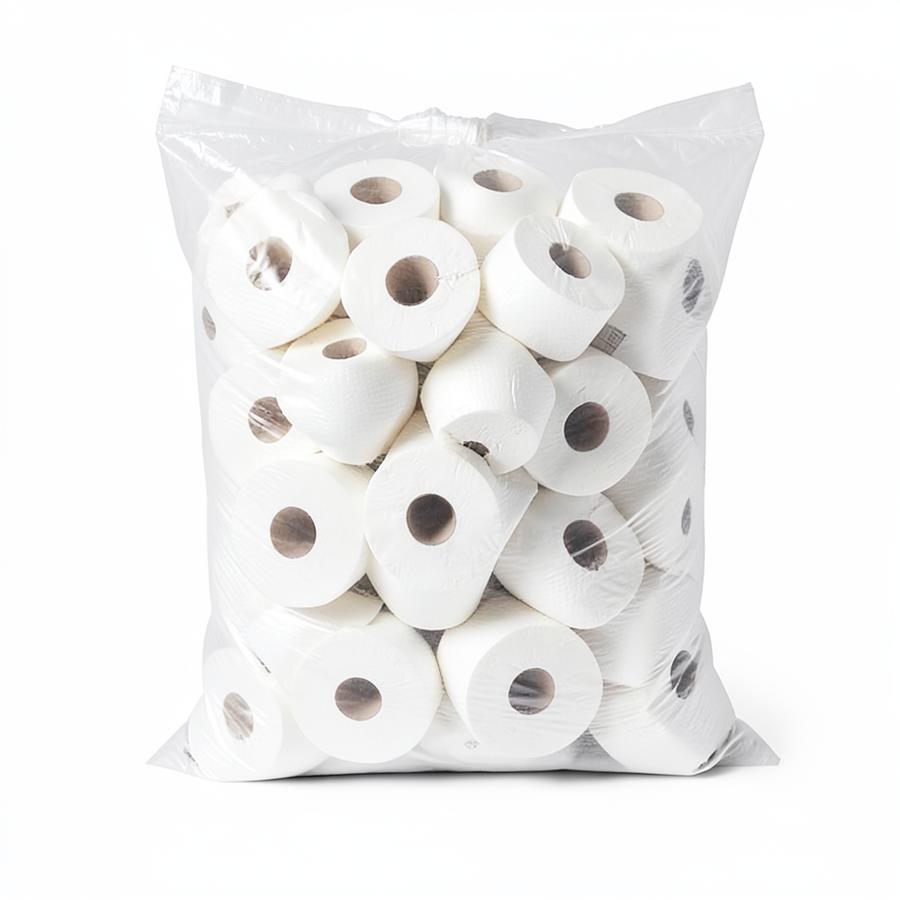 Papel higiénico industrial pasta saco paquete de 18 unidades