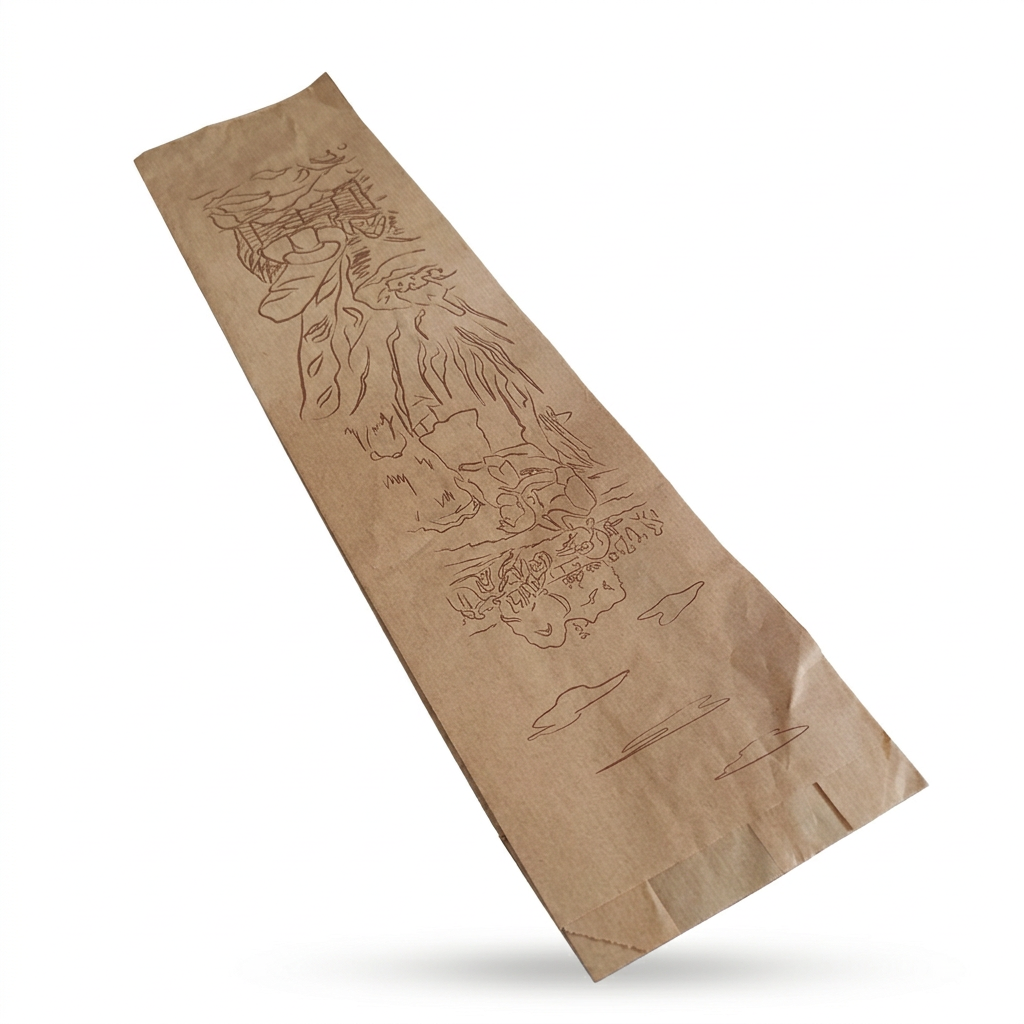 Bolsa papel pan 2 barras 12K