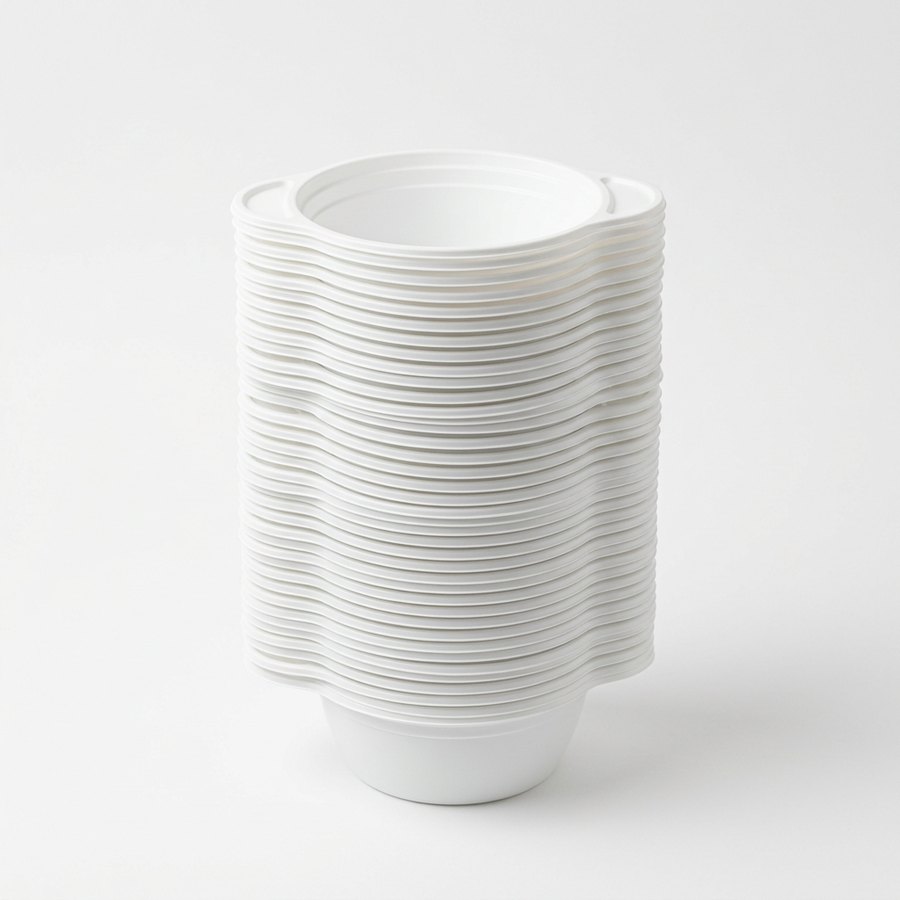 Bol asa blanco (paquete de 50 unidades)