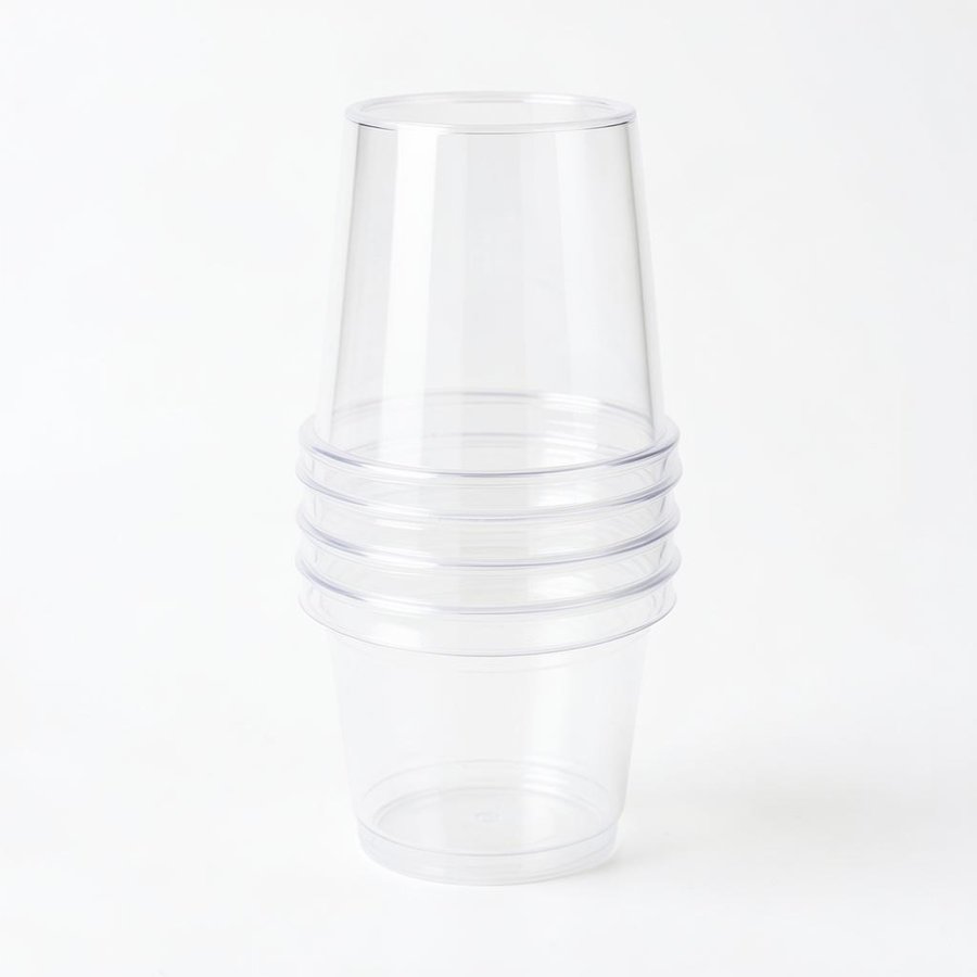 Vaso 166cc paquete de 100 unidades