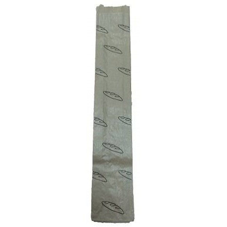 Bolsa papel pan 1 barra (paquete de 100 unidades)