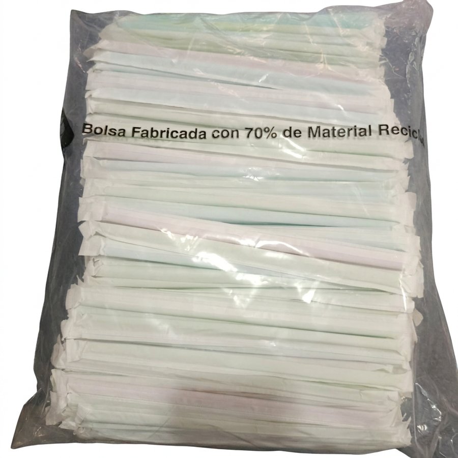 Cañitas fundas caja de 1000 unidades