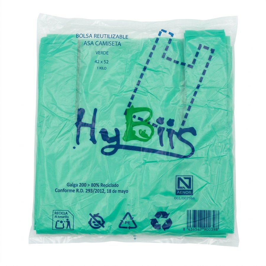 Bolsa asa 42x52 verde