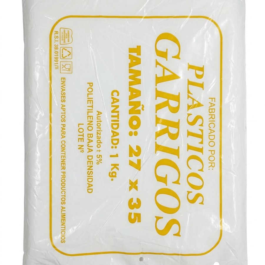 Bolsa transparente 27x35 (2kg)