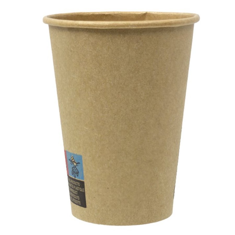 Vaso 200cc kraft paquete de 50 unidades