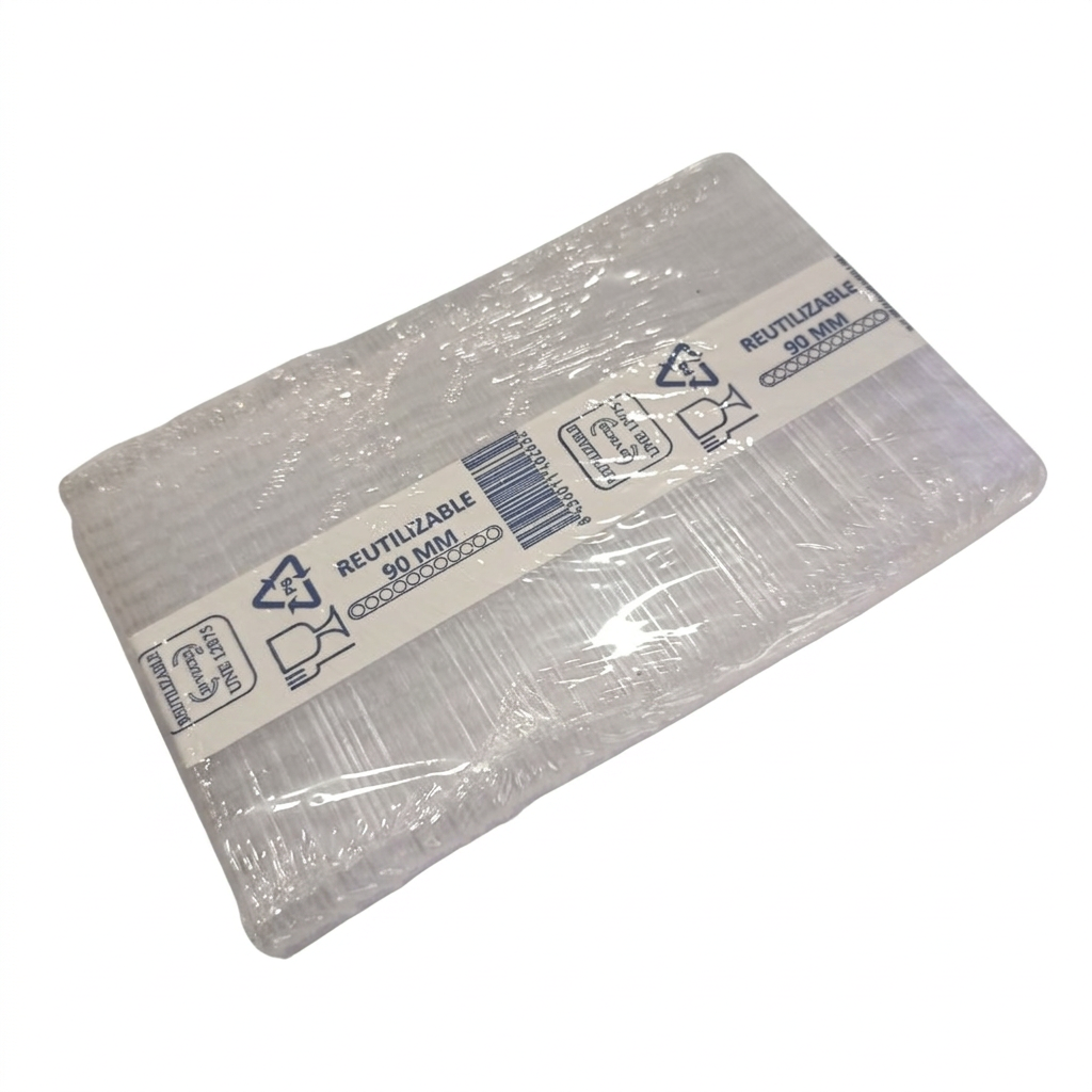 Paletina de plástico vending 90 mm, paquete de 100 unidades — Plastiahorro