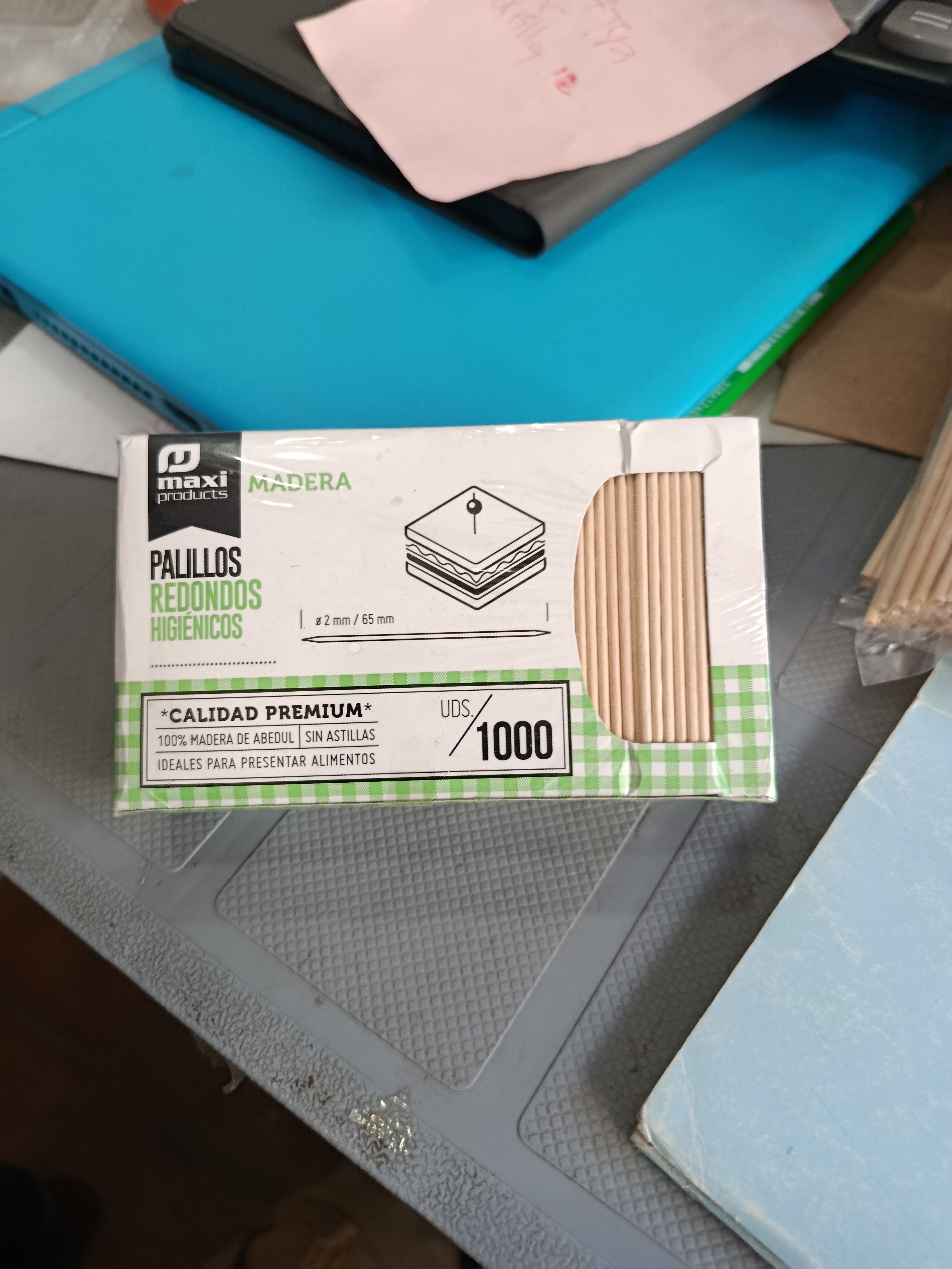 palillos mondadientes 65 mm — otra vista