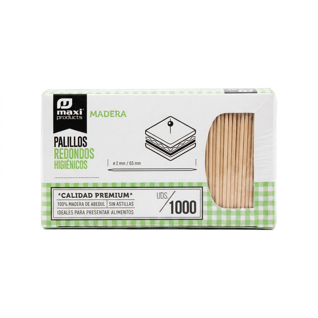 palillos mondadientes 65 mm