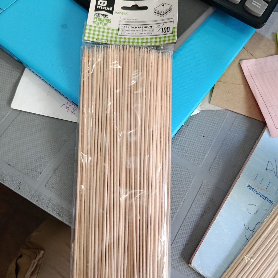 pinchos brochetas 25 cm — otra vista