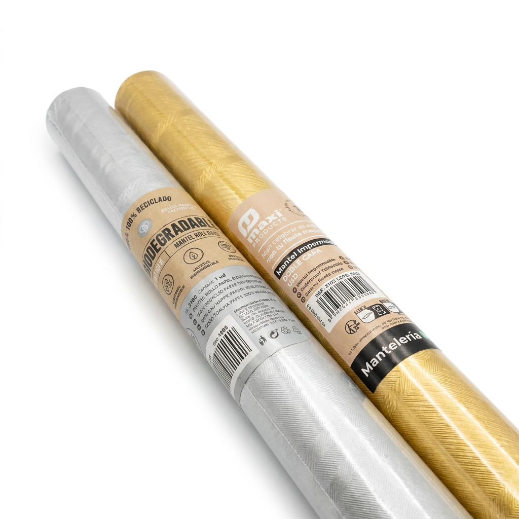 Rollo Mantel 5x1.20 metalizado